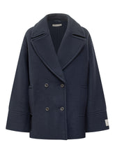 Cappotto Doppiopetto Blu Calvin Klein - Abbigliamento Donna | $store$