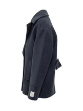 Cappotto Doppiopetto Blu Calvin Klein - Abbigliamento Donna | $store$