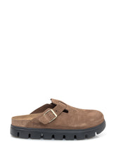 Birkenstock Boston Chunky in Camoscio Marrone - Birkenstock | $store$