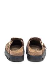 Birkenstock Boston Chunky in Camoscio Marrone - Birkenstock | $store$