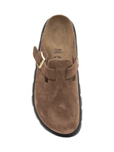 Birkenstock Boston Chunky in Camoscio Marrone - Birkenstock | $store$