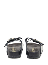 Birkenstock Sandalo Arizona in Vernice Nera a Tre Fibbiette - Birkenstock | $store$