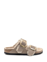 Birkenstock Sandali Arizona Shearling con Fibbia Dorata - Birkenstock | $store$
