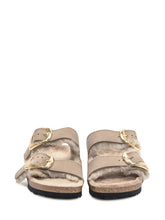 Birkenstock Sandali Arizona Shearling con Fibbia Dorata - Birkenstock | $store$