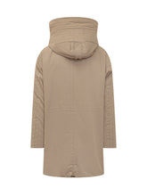 Peuterey Beige Coat with Technical Hood - COLLEZIONE TEAM EC | $store$