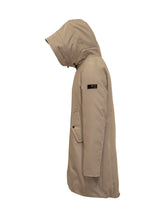 Peuterey Beige Coat with Technical Hood - COLLEZIONE TEAM EC | $store$