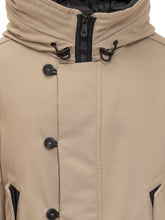 Peuterey Beige Coat with Technical Hood - COLLEZIONE TEAM EC | $store$