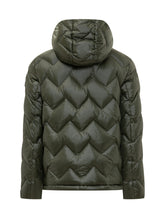 Peuterey Green Quilted Down Jacket with Hood - COLLEZIONE TEAM EC | $store$