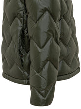 Peuterey Green Quilted Down Jacket with Hood - COLLEZIONE TEAM EC | $store$