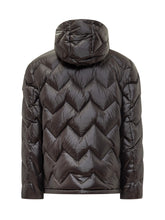Peuterey Shiny Black Hooded Down Jacket - COLLEZIONE TEAM EC | $store$