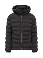 Peuterey Black Hooded Down Jacket - COLLEZIONE TEAM EC | $store$