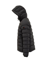 Peuterey Black Hooded Down Jacket - COLLEZIONE TEAM EC | $store$