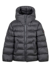 Peuterey Kids Firtem CJ Black Hooded Down Jacket - COLLEZIONE TEAM EC | $store$