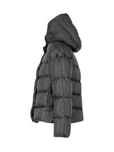 Peuterey Kids Black Down Jacket with Wrap Collar - COLLEZIONE TEAM EC | $store$