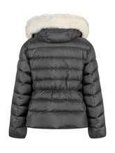 Peuterey Black Down Jacket with Fur Hood - COLLEZIONE TEAM EC | $store$