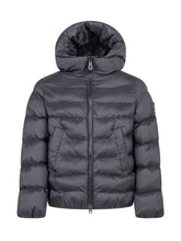 Peuterey Kids Black Hooded Down Jacket - COLLEZIONE TEAM EC | $store$
