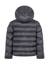 Peuterey Kids Black Hooded Down Jacket - COLLEZIONE TEAM EC | $store$