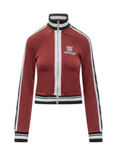 Off-White Giacca Sportiva Rossa con Zip e Logo - Abbigliamento Donna | $store$