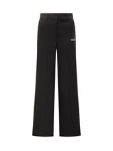 Off-White Black Wide-Leg Pants - COLLEZIONE TEAM EC | $store$