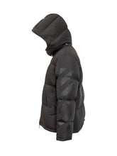 Off-White Diag Arrow Black Puffer Jacket - COLLEZIONE TEAM EC | $store$