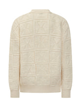 Off-White White Wool Cardigan - COLLEZIONE TEAM EC | $store$