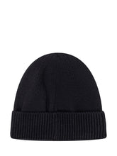 Off-White Cappello Beanie Nero con Logo Giallo - Accessori Bambini | $store$