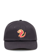 Alberto Bresci Cappellino Nero con Ricamo - Accessori Uomo | $store$