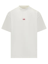 Alberto Bresci T-shirt with Pig Nose Embroidery - COLLEZIONE TEAM EC | $store$