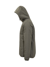 K-Way Green Jacket with Hood and Lining - COLLEZIONE TEAM EC | $store$