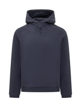 Felpa Blu con Cappuccio K-Way - Abbigliamento Uomo | $store$