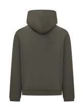 Felpa Verde con Cappuccio K-Way - Abbigliamento Uomo | $store$