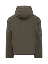 K-Way Green Jacket with Utility Pockets - COLLEZIONE TEAM EC | $store$