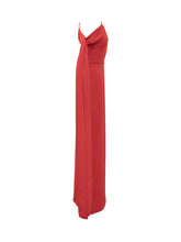 Solace London Red One-Shoulder Dress - COLLEZIONE TEAM EC | $store$