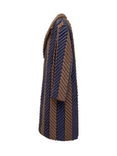 Raxxy Long Quilted Coat with Bicolor Stripes - COLLEZIONE TEAM EC | $store$