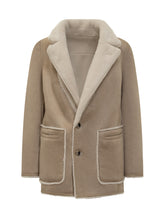 Urban Code Faux Shearling Coat with Lapels - COLLEZIONE TEAM EC | $store$