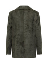 Momon\u00EC Green Velvet Blazer - COLLEZIONE TEAM EC | $store$