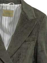 Momon\u00EC Green Velvet Blazer - COLLEZIONE TEAM EC | $store$