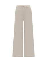 Monomì Beige Wide-Leg Trousers - COLLEZIONE TEAM EC | $store$