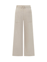 Monomì Beige Wide-Leg Trousers - COLLEZIONE TEAM EC | $store$