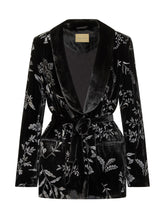 Monom\u00EC Embroidered Velvet Blazer - COLLEZIONE TEAM EC | $store$