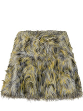 Diesel Multicolor Faux Fur Mini Skirt - COLLEZIONE TEAM EC | $store$