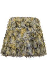 Diesel Multicolor Faux Fur Mini Skirt - COLLEZIONE TEAM EC | $store$