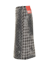 Diesel Houndstooth Distressed Pencil Skirt - COLLEZIONE TEAM EC | $store$