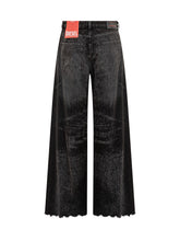 Diesel Jeans Wide Leg Effetto Consumanto - Abbigliamento Donna | $store$