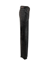 Diesel Jeans Wide Leg Effetto Consumanto - Abbigliamento Donna | $store$
