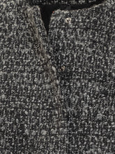 Diesel Giacca Cropped in Tweed Nero e Grigio - Abbigliamento Donna | $store$