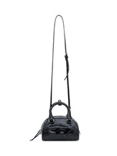 Diesel Black Bowling Bag with Logo and Charm - COLLEZIONE TEAM EC | $store$