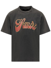 Amiri Black Glitter Logo T-Shirt - Amiri | $store$