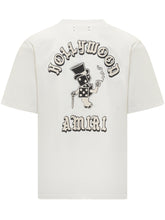 Amiri White T-Shirt with Hollywood Print - Amiri | $store$