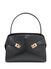 Ferragamo Borsa in Pelle Nera con Dettagli Dorati - Borse Donna | $store$